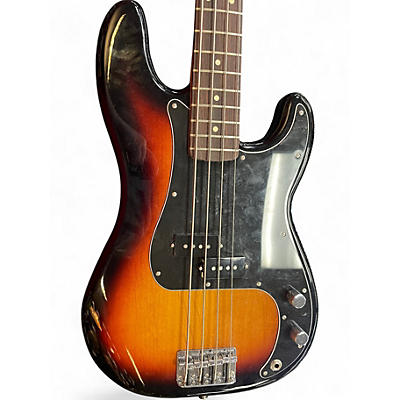 Used Fender Player II Precision Bass 3 Color Sunburst Electric Bass Guitar