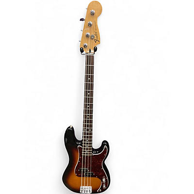 Used Fender Player II Precision Bass 3 Color Sunburst Electric Bass Guitar