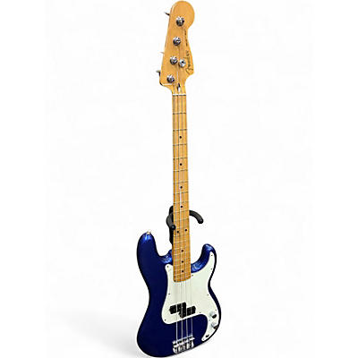 Used Fender Player II Precision Bass Blue Electric Bass Guitar