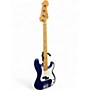 Used Fender Player II Precision Bass Blue Electric Bass Guitar Blue