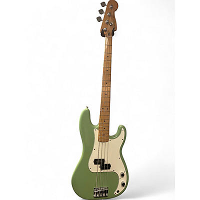 Used Fender Player II Precision Bass Green Electric Bass Guitar