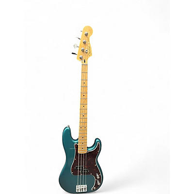 Used Fender Player II Precision Bass Ocean Turquoise Electric Bass Guitar