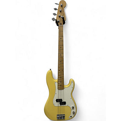 Used Fender Player II Precision Bass TV Yellow Electric Bass Guitar