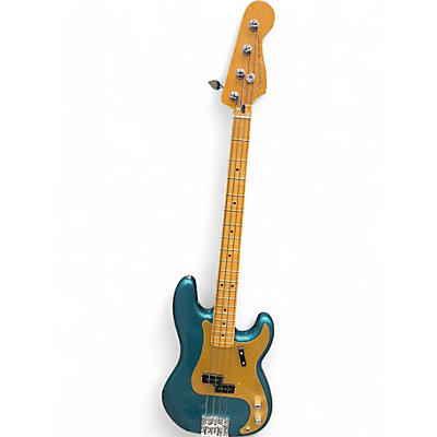 Used Fender Player II Precision Maple Fingerboard Limited Edition Bass Ocean Turquoise Electric Bass Guitar