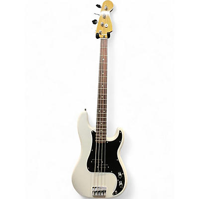 Used Fender Player II Precision Polar White Electric Bass Guitar