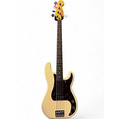 Used Fender Player II Precision Vintage White Electric Bass Guitar