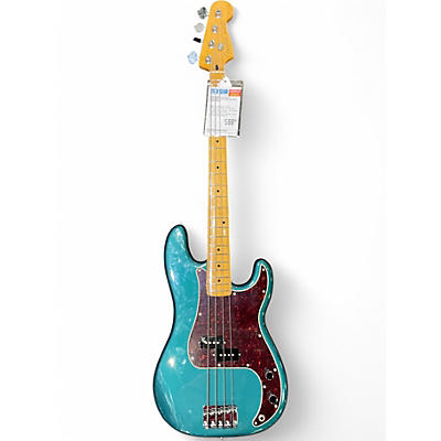 Used Fender Player II Precision bass Blue Electric Bass Guitar