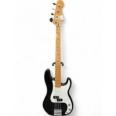 Used Fender Player II Precision (modded) Black Electric Bass Guitar