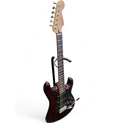 Used Fender Player II Roasted Maple Limited Edition Stratocaster Oxblood Solid Body Electric Guitar