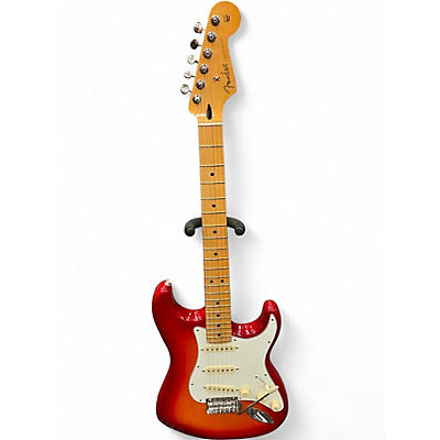 Used Fender Player II Stratocaster Chambered Cherry Sunburst Solid Body Electric Guitar