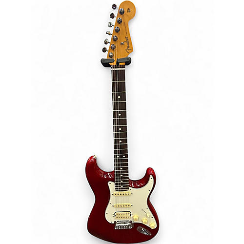Used Fender Player II Stratocaster Chambered HSS Trans Cherry Burst Solid Body Electric Guitar Trans Cherry Burst