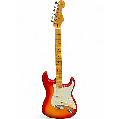 Used Fender Player II Stratocaster Cherry Sunburst Solid Body Electric Guitar