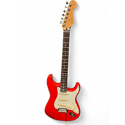Used Fender Player II Stratocaster Coral Red Solid Body Electric Guitar