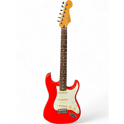Used Fender Player II Stratocaster Fiesta Red Solid Body Electric Guitar