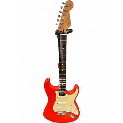 Used Fender Player II Stratocaster Fiesta Red Solid Body Electric Guitar