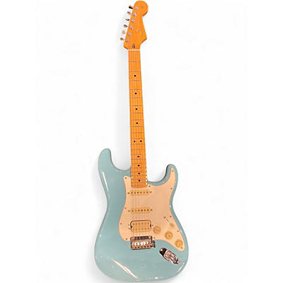 Used Fender Player II Stratocaster HSS Aqua Blue Solid Body Electric Guitar