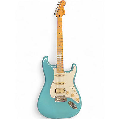 Used Fender Player II Stratocaster HSS Aquatone Blue Solid Body Electric Guitar