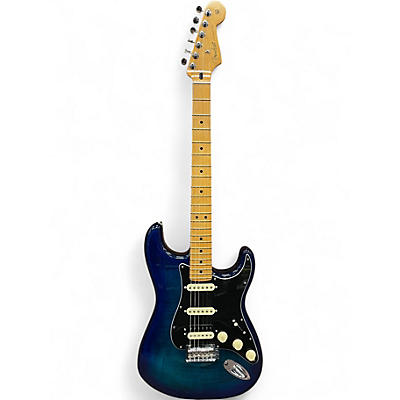 Used Fender Player II Stratocaster HSS Limited Edition  Blue Burst Solid Body Electric Guitar