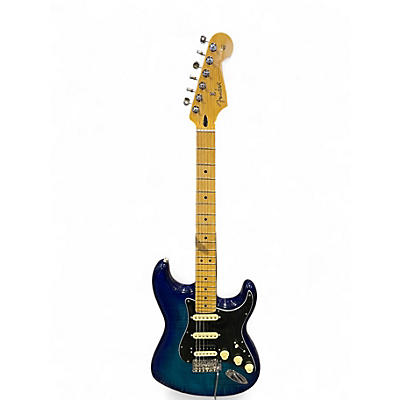 Used Fender Player II Stratocaster HSS Plus Top Blue Burst Solid Body Electric Guitar