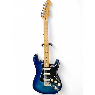 Used Fender Player II Stratocaster HSS Plus Top Blue Burst Solid Body Electric Guitar