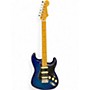 Used Fender Player II Stratocaster HSS Plus Top Maple Fingerboard Blue Burst Solid Body Electric Guitar Blue Burst