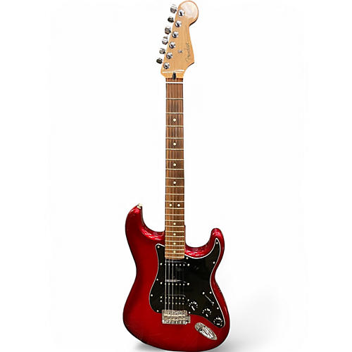 Used Fender Player II Stratocaster HSS Rosewood Fingerboard Limited-Edit Candy Red Burst Solid Body Electric Guitar Candy Red Burst