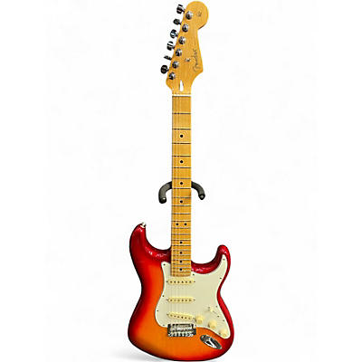 Used Fender Player II Stratocaster Transparent Cherry Burst Solid Body Electric Guitar