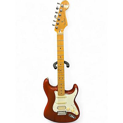 Used Fender Player II Stratocaster Transparent Mahogany Solid Body Electric Guitar