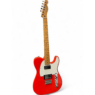 Used Fender Player II Telecaster HH CORAL RED Solid Body Electric Guitar