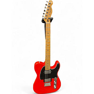 Used Fender Player II Telecaster HH Coral Red Solid Body Electric Guitar