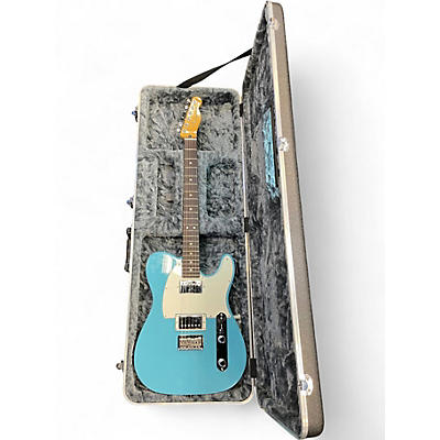 Used Fender Player II Telecaster HH Rosewood Aquatone Blue Solid Body Electric Guitar