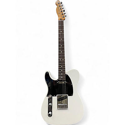Used Fender Player II Telecaster Left Handed White Solid Body Electric Guitar
