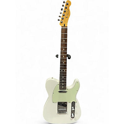 Used Fender Player II Telecaster Olympic White Solid Body Electric Guitar