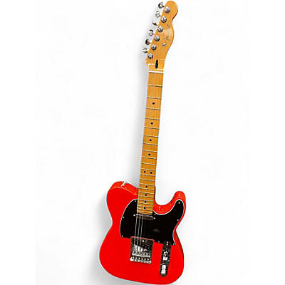 Used Fender Player II Telecaster coral red Solid Body Electric Guitar