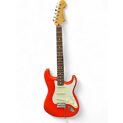 Used Fender Player II stratocaster coral red Solid Body Electric Guitar