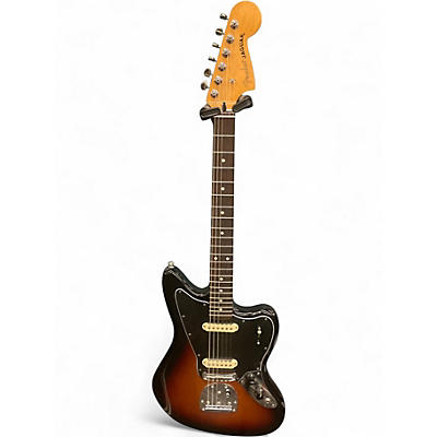 Used Fender Player Jaguar 2 Color Sunburst Solid Body Electric Guitar