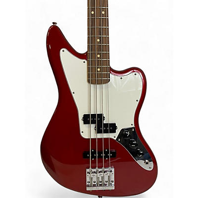 Fender Used Fender Player Jaguar Bass Candy Aple Red Electric Bass Guitar