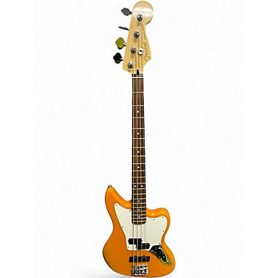 Used Fender Player Jaguar Bass Capri Orange Electric Bass Guitar