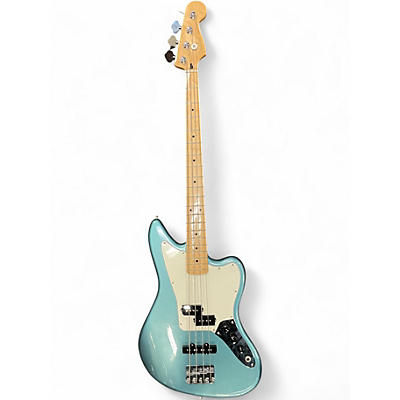 Used Fender Player Jaguar Bass Tidepool Electric Bass Guitar
