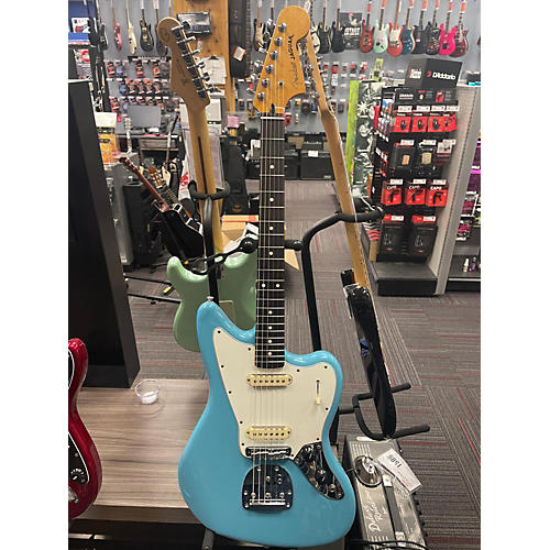 Fender Used Fender Player Jaguar Daphne Blue Solid Body Electric Guitar Daphne Blue