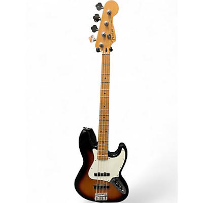 Used Fender Player Jazz Bass 2 Color Sunburst Electric Bass Guitar