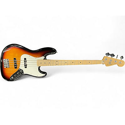 Used Fender Player Jazz Bass 2 Color Sunburst Electric Bass Guitar