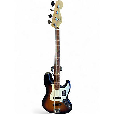 Used Fender Player Jazz Bass 2 Color Sunburst Electric Bass Guitar