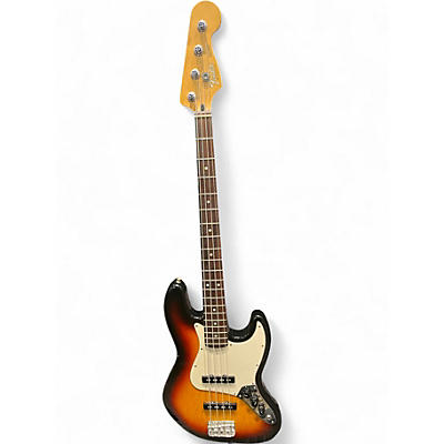 Used Fender Player Jazz Bass 2 Tone Sunburst Electric Bass Guitar