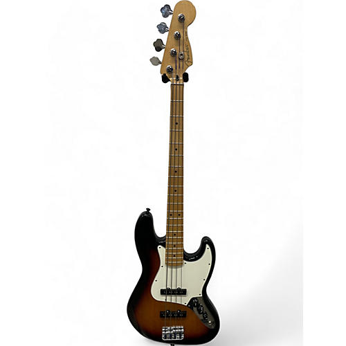 Used Fender Player Jazz Bass 3 Color Sunburst Electric Bass Guitar 3 Color Sunburst