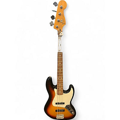 Used Fender Player Jazz Bass 3 Color Sunburst Electric Bass Guitar