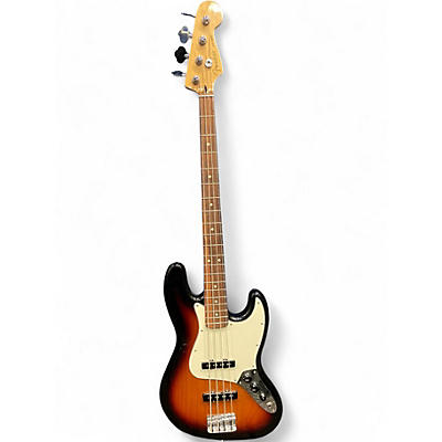 Used Fender Player Jazz Bass 3 Color Sunburst Electric Bass Guitar
