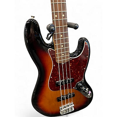 Used Fender Player Jazz Bass 3 Color Sunburst Electric Bass Guitar