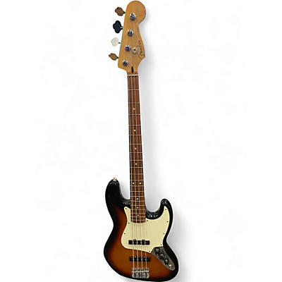 Used Fender Player Jazz Bass 3 Color Sunburst Electric Bass Guitar