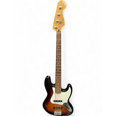 Used Fender Player Jazz Bass 3 Color Sunburst Electric Bass Guitar